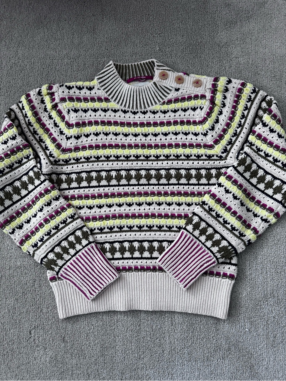 Scotch & Soda Mixed Stitch Pullover - Picture 6 of 9
